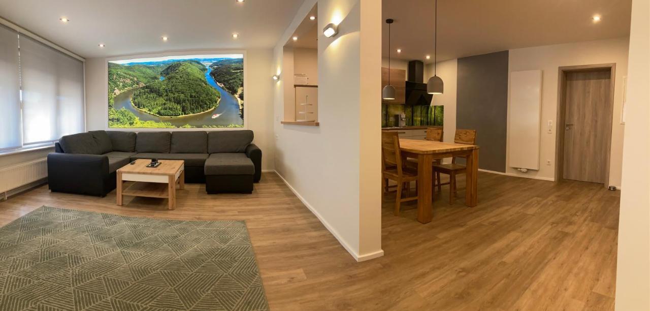 מרציג Ferienwohnung Am Saarweg מראה חיצוני תמונה