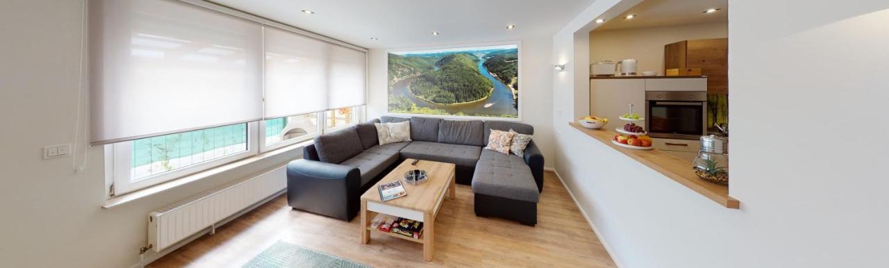 מרציג Ferienwohnung Am Saarweg מראה חיצוני תמונה