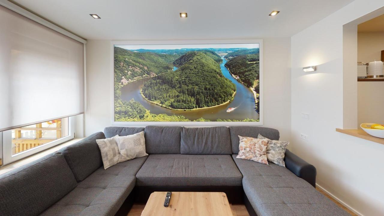 מרציג Ferienwohnung Am Saarweg מראה חיצוני תמונה